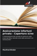 Assicurazione infortuni privata - Copertura sì/no