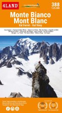Monte Bianco-Mont Blanc. Val Ferret-Val Veny 1:25.000