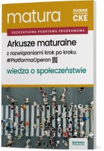 Matura 2026. Wiedza o społeczeństwie. Arkusze. Zakres rozszerzony