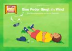 Eine Feder fliegt im Wind / Kamishibai Bildkarten