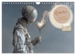 Roboter - Technik, Poesie und ein Hauch Magie (Wandkalender 2026 DIN A4 quer), CALVENDO Monatskalender