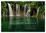 FALLENDE WASSER (Wandkalender 2026 DIN A2 quer), CALVENDO Monatskalender