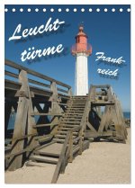 Leuchttürme Frankreich (Tischkalender 2026 DIN A5 hoch), CALVENDO Monatskalender