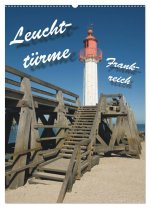 Leuchttürme Frankreich (Wandkalender 2026 DIN A2 hoch), CALVENDO Monatskalender