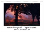 Weserbergland Impressionen (Wandkalender 2026 DIN A3 quer), CALVENDO Monatskalender
