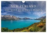 New Zealand - The most beautiful places (Wall Calendar 2026 DIN A4 landscape), CALVENDO 12 Month Wall Calendar