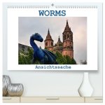 Worms - Ansichtssache (hochwertiger Premium Wandkalender 2026 DIN A2 quer), Kunstdruck in Hochglanz