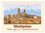 Okzitanien - Unterwegs im Pyrenäenvorland (Tischkalender 2026 DIN A5 quer), CALVENDO Monatskalender