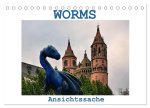 Worms - Ansichtssache (Tischkalender 2026 DIN A5 quer), CALVENDO Monatskalender