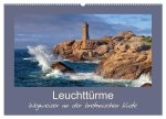 Leuchttürme - Wegweiser an der bretonischen Küste (Wandkalender 2026 DIN A2 quer), CALVENDO Monatskalender