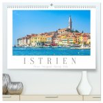 Istrien - Piran - Novigrad - Rovinj - Pula (hochwertiger Premium Wandkalender 2026 DIN A2 quer), Kunstdruck in Hochglanz