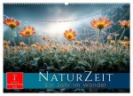 Naturzeit - Ein Jahr im Wandel (Wandkalender 2026 DIN A2 quer), CALVENDO Monatskalender