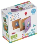 KukiKuk Sada 3 KUKI leporel Auta