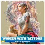 Women with tattoos - Inspired by Asia and the Manga style (Wall Calendar 2026 12 × 12 Inch) CALVENDO 12 Month Wall Calendar