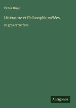 Littérature et Philosophie mêlées