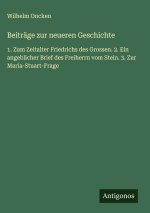 Beiträge zur neueren Geschichte