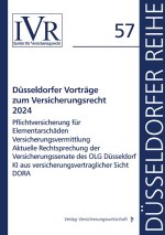 Düsseldorfer Vorträge zum Versicherungsrecht 2024