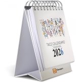 Taco Calendario del Corazón de Jesús - Mesa Números - 2026
