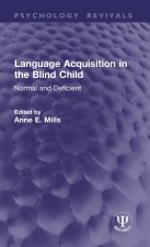 Language Acquisition in the Blind Child