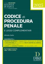 Codice di procedura penale e leggi complementari Pocket 2025