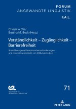 Verständlichkeit - Zugänglichkeit - Barrierefreiheit