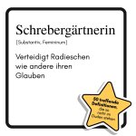 Schrebergärtnerin