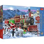 Puzzle 1000 Trefl Premium Plus Świąteczny pociąg 12097