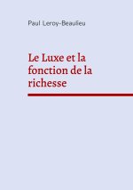 LUXE ET FONCTION DE RICHESSE