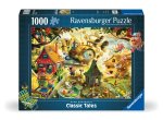 Erwachsenenpuzzle 1000 Teile - Aufgepasst, kleine Schweinchen!