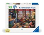 Ravensburger Puzzle 12001025 - Gemütliches Boho-Studio - 500 Teile Large Pieces, Puzzlespaß mit größeren Puzzleteilen für die ganze Familie
