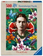 Ravensburger Puzzle 12001736 - Frida Kahlo, Blühende Fantasie - 500 Teile Puzzle für Kunstfreunde und Fans von Frida Kahlo ab 12 Jahren