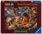 Ravensburger Puzzle 12001810 - Herr der Ringe - Frodos Reise - 1000 Teile Puzzle für Kinder und Erwachsene ab 14 Jahren