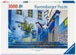 Ravensburger Puzzle 12001893 - Marokko in Blau - 3000 Teile Foto-Puzzle für reiselustige Puzzle-Fans ab 14 Jahren