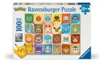 Kinderpuzzle 100 XXL Teile - Pokémon Gesichter