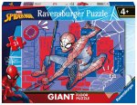Ravensburger Kinderpuzzle 03088 - Der Superheld Spiderman - Bodenpuzzle mit 24 großen Puzzleteilen, für kleine Spiderman-Fans ab 3 Jahren