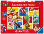 Ravensburger Kinderpuzzle 05640 - Marios Freunde und Feinde - großes Bodenpuzzle mit 125 Puzzleteilen, für Puzzle-Freunde und Super Mario-Fans ab 6 Ja