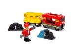 Güterzug mit Farbwechsel-Zubehör / Spielzeug-Eisenbahn - Edelstein mit Farbwechsel bei Kälte / Wärme / Zug für Kinder ab 3 Jahren
