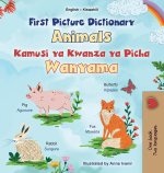 First Picture Dictionary - Animals (English Swahili Bilingual Children's Book)