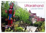 Uttarakhand - Land der Götter (Tischkalender 2026 DIN A5 quer), CALVENDO Monatskalender