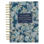 Journal Spiral-Bound Floral New Mercies Lam. 3:22-23