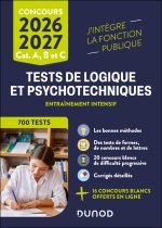 Entraînement intensif aux tests de logique et psychotechniques - 2026-2027