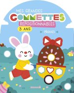 Mes grandes gommettes repositionnables - 3 ans - Pâques