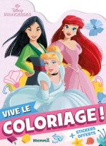 Disney Princesses - Vive le coloriage ! (Mulan, Ariel, Cendrillon)
