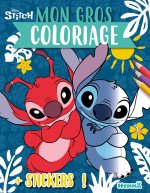 Disney Stitch - Mon gros coloriage + stickers offerts ! (Stitch et Leroy)