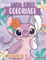 Disney Stitch - Mon gros coloriage + stickers offerts ! (Angel)