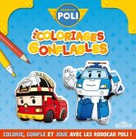 Robocar Poli - Coloriages gonflables