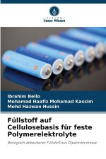 Füllstoff auf Cellulosebasis für feste Polymerelektrolyte