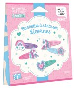 Barrettes à strasser licornes