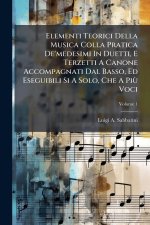Elementi Teorici Della Musica Colla Pratica De'medesimi In Duetti, E Terzetti A Canone Accompagnati Dal Basso, Ed Eseguibili Si A Solo, Che A PiÃ¹ Voc