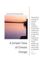 A Simpler View of Climate Change